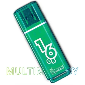 USB Flash Smartbuy 16GB Glossy series Green (SB16GBGS-G)